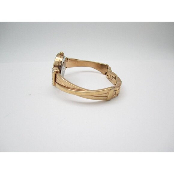 Women Anne Klein Crystals Quartz WR Analog Dial Causal Round Watch (G444) - Picture 10 of 10